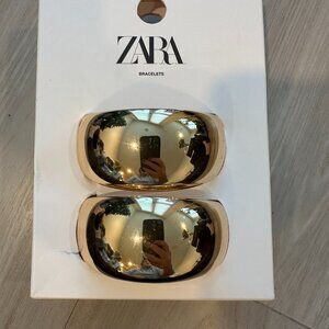 Zara Gold Bracelets - Costume Jewelry